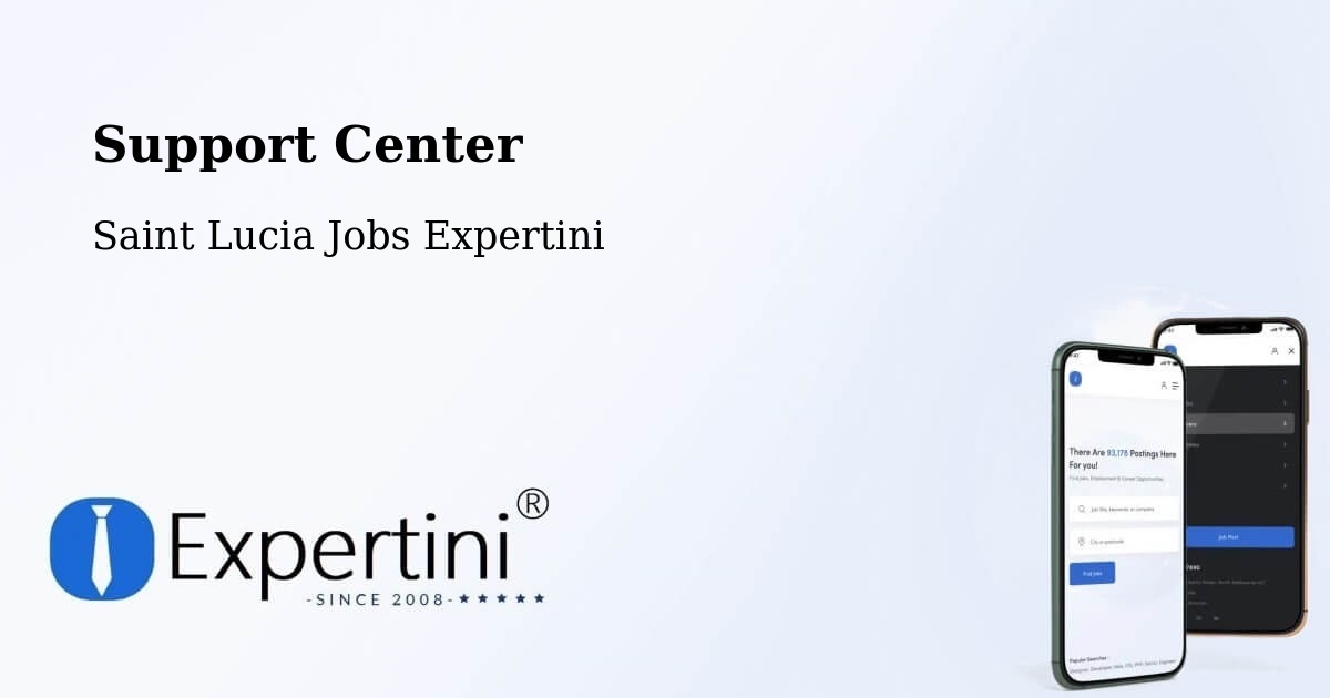 Support Services – Parc Estate - Saint Lucia Jobs Expertini